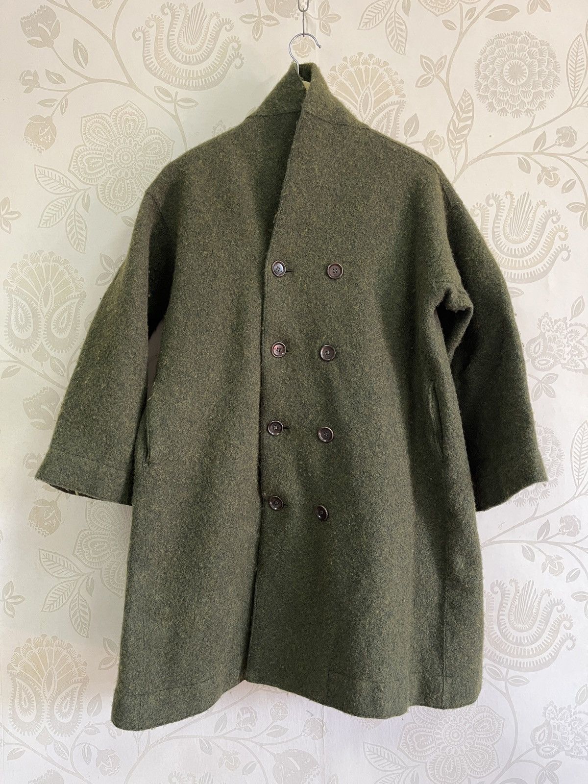 45RPM Wool Japan Designer Long Jacket - 1