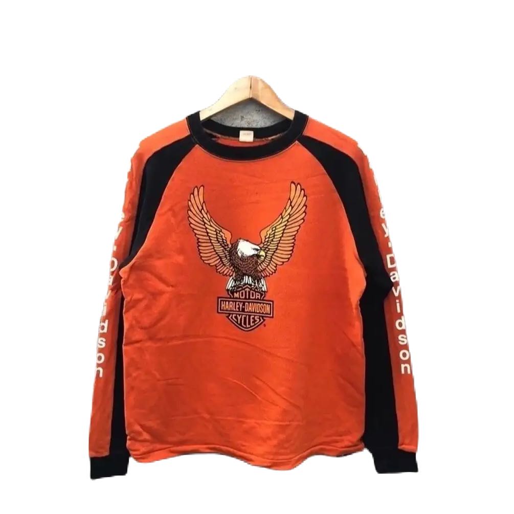 The real mccoys X harley davidson sweatshirt - 1