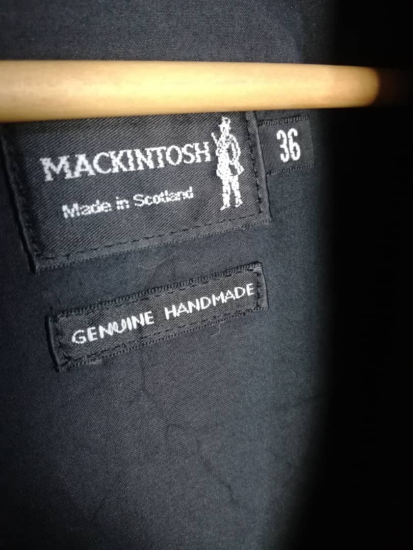 Mackintosh genuine handmade black zipper jacket - 7