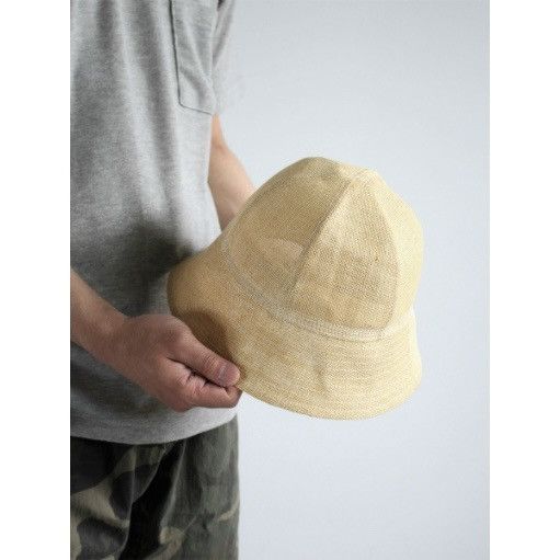 SS18 Paper Sailor Hat natural cream white Japan mesh - 11