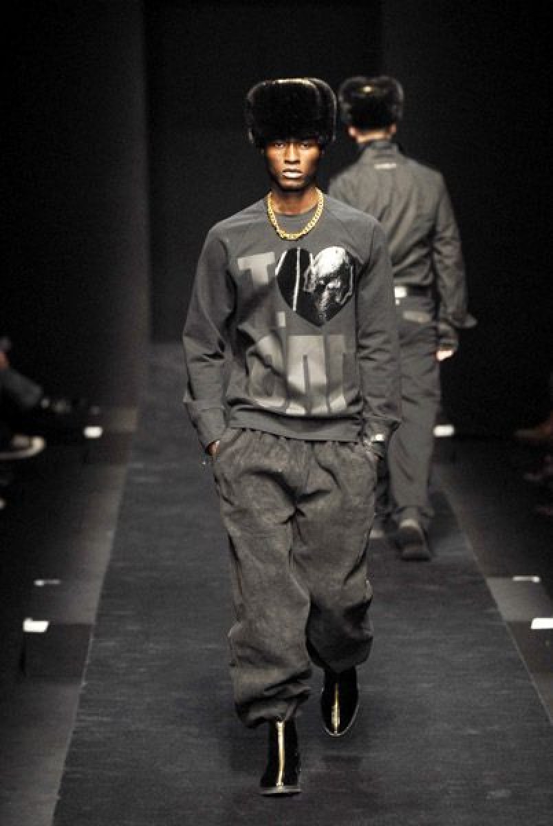 Denis Simachev - Polished leather front zip boots from FW2007.Like Guidi - 1