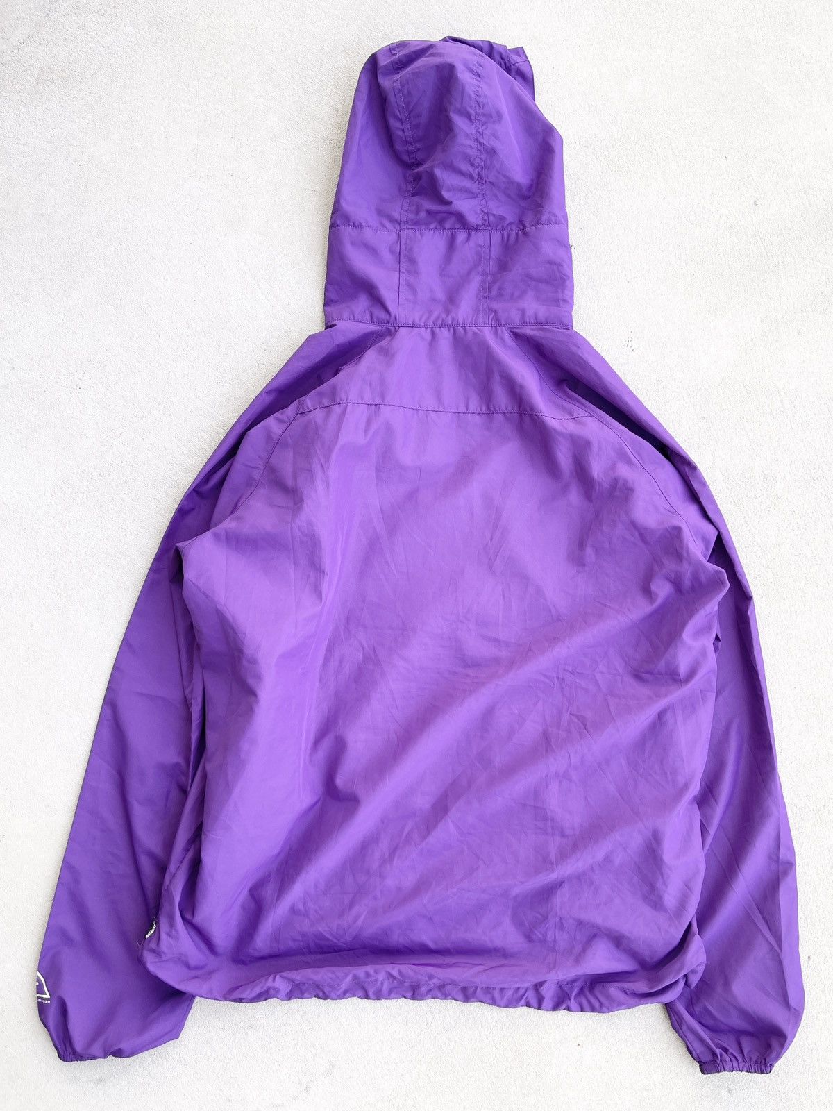 STEAL! Vintage 2000s Stussy Purple Windbreaker Jacket - 5