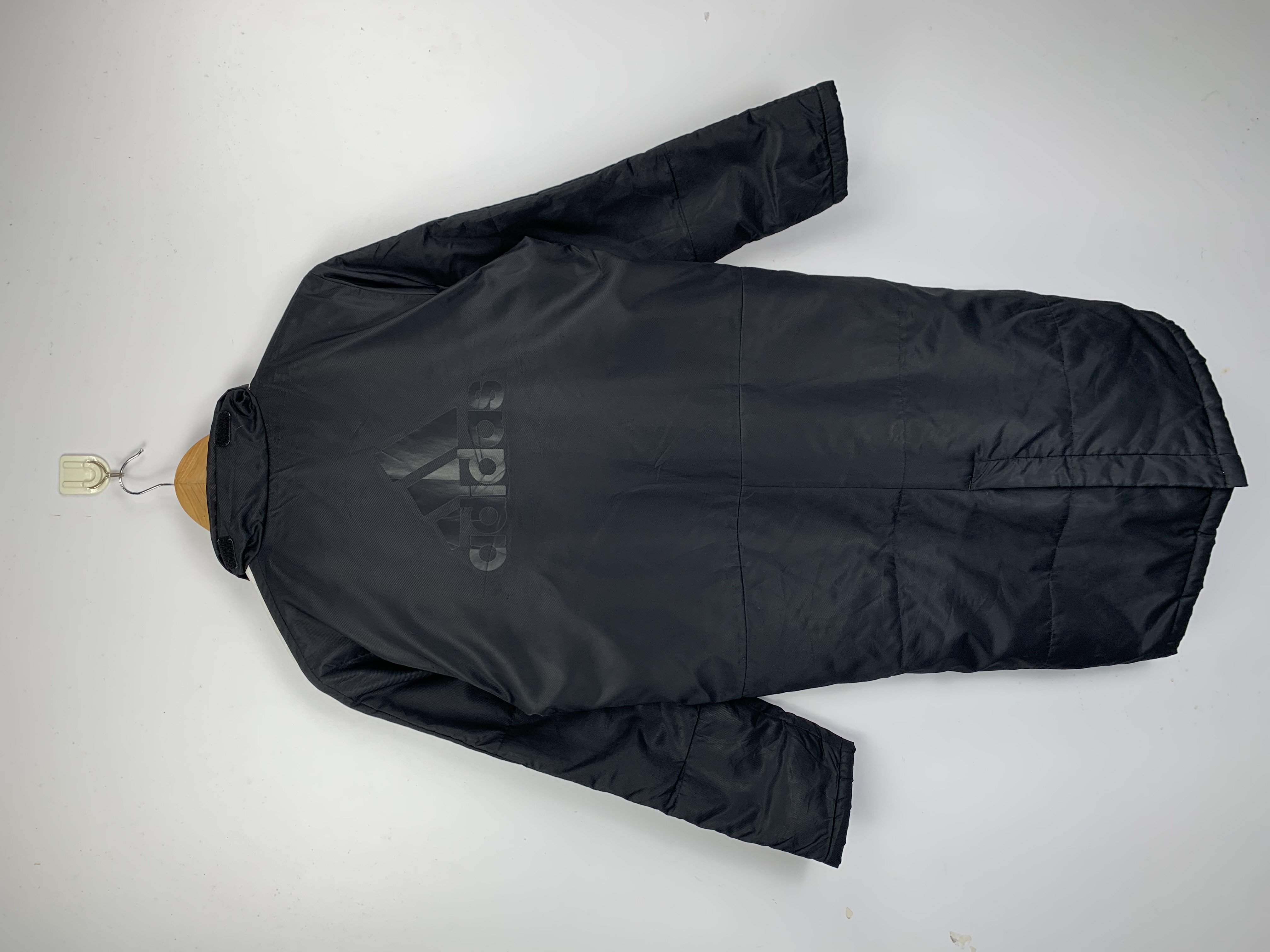 Vintage 90s Adidas Sherpa Long Jacket - 3