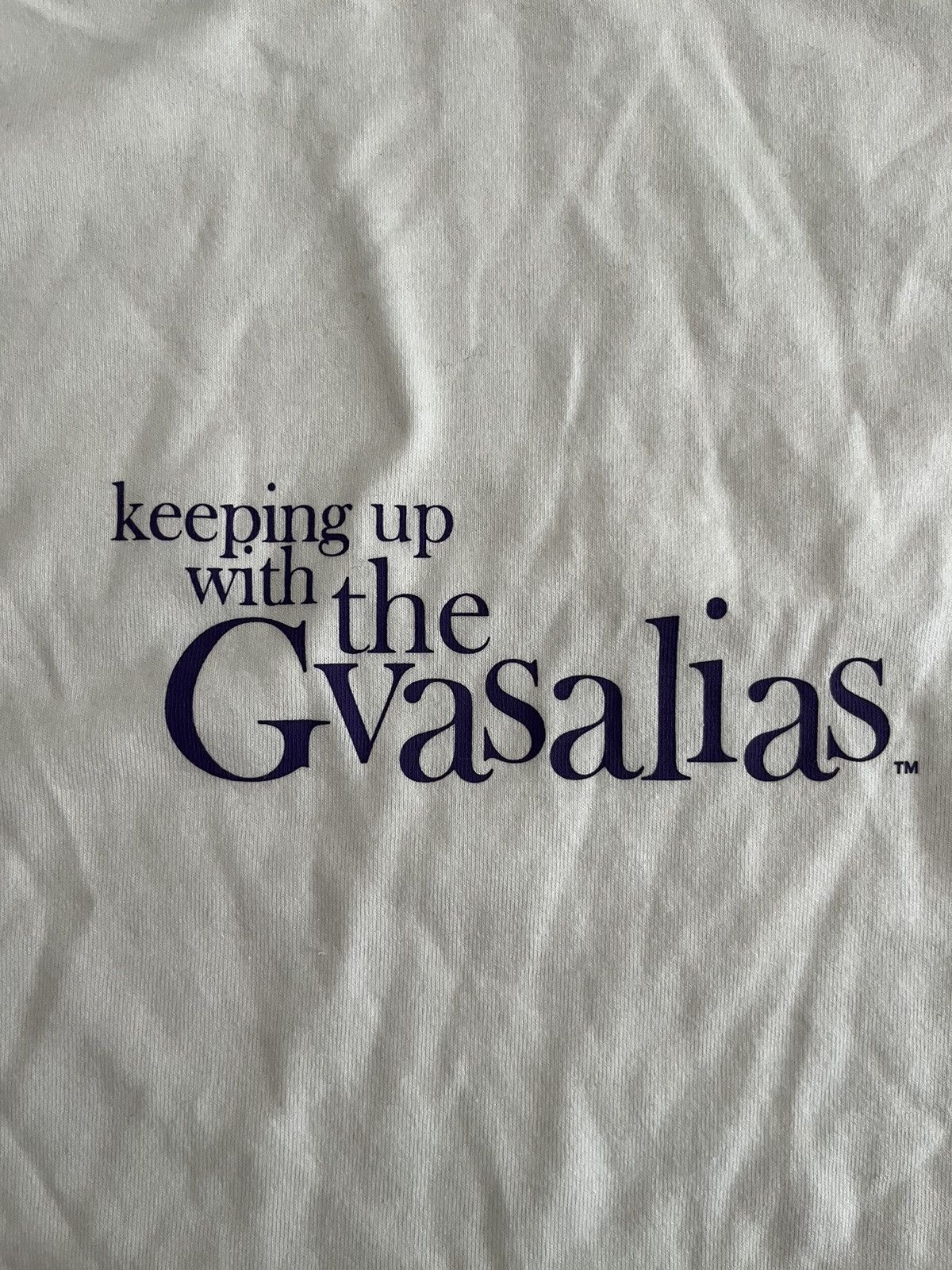 NWT - Vetements "Keeping up with the Gvasalias" T-shirt - 2
