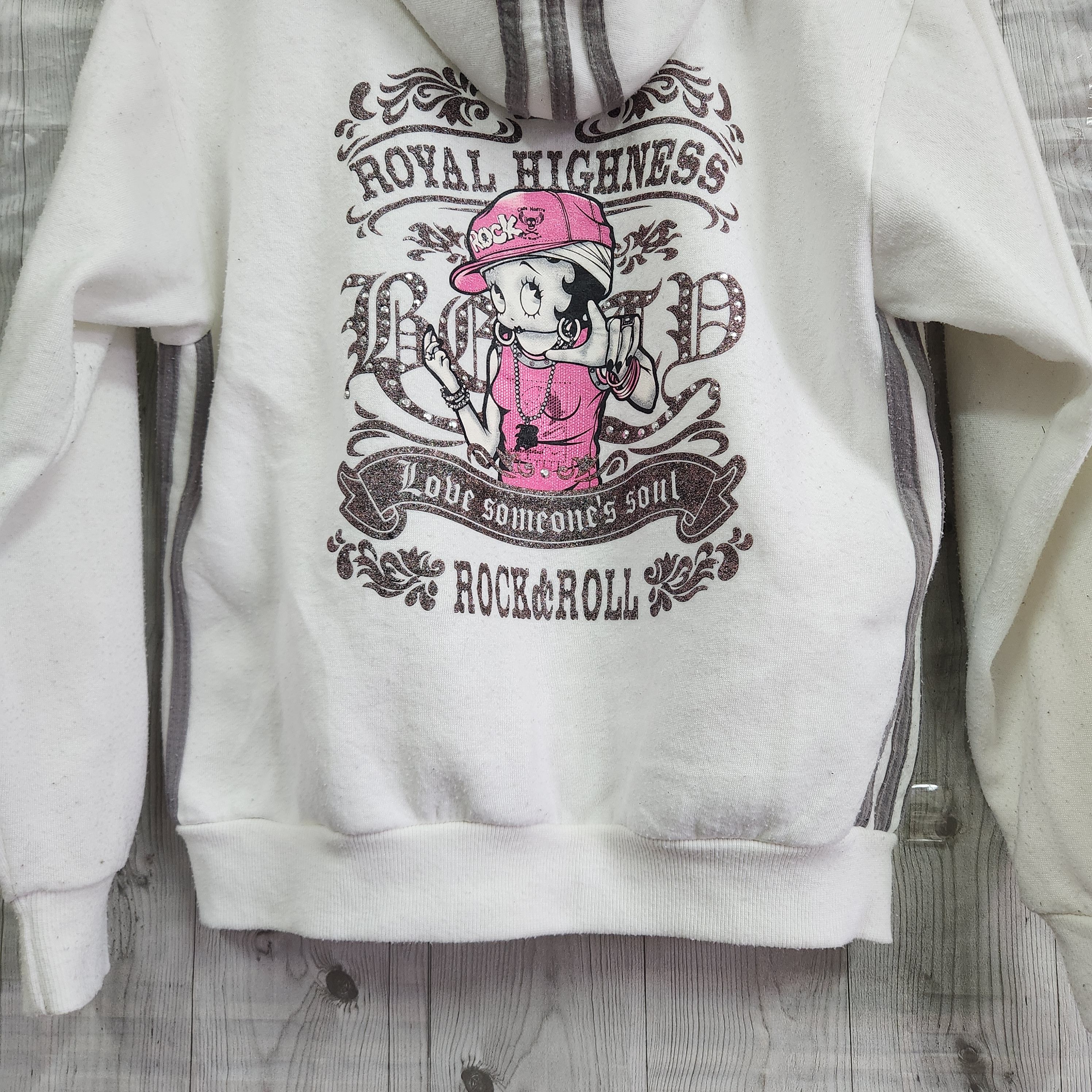 Japanese Brand - Betty Boop Rock & Roll Hoodie - 16