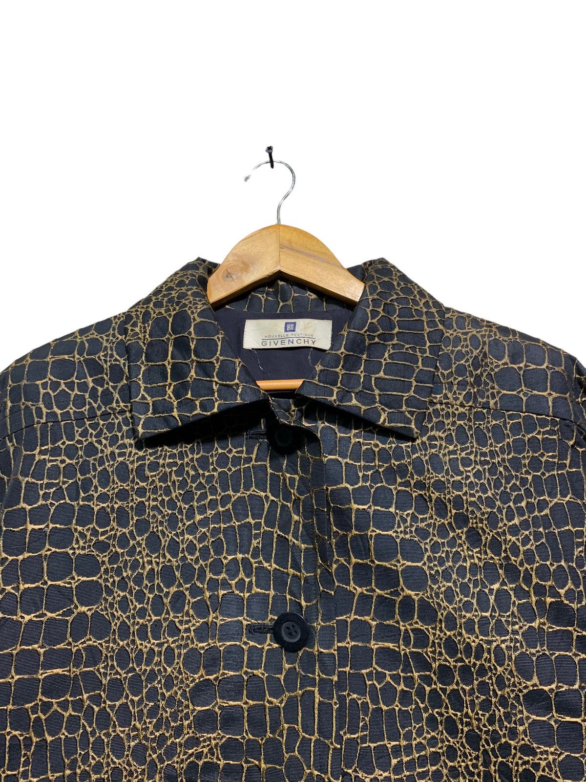 🔥GIVENCHY NOUVELLE BOUTIQUE GOLD EMBROIDERY WEB JACKETS - 4