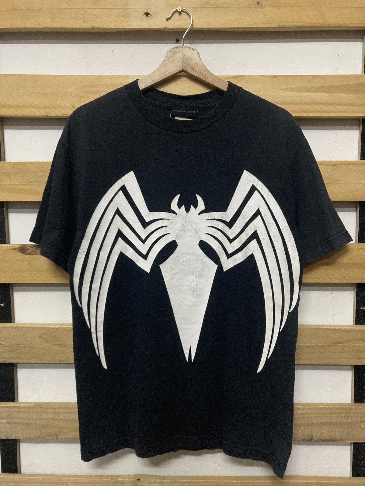Vintage Spiderman 3 Venom Frontback Logo Tshirt - 1