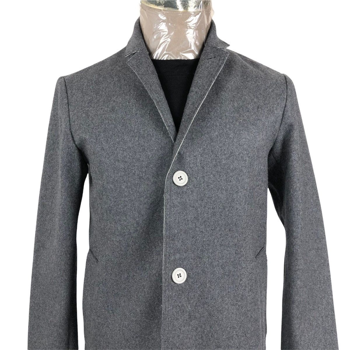 Designer - Kestin Hare Scotland Wool Topcoat - 4