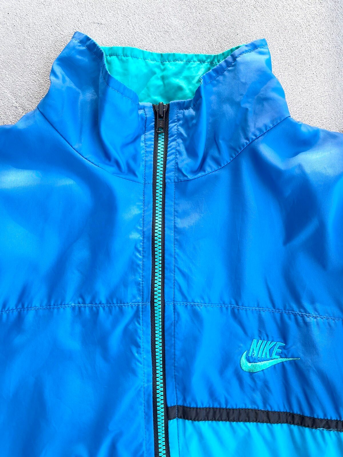 STEAL! 1990s Nike Windbreaker Track Jacket (L) - 3