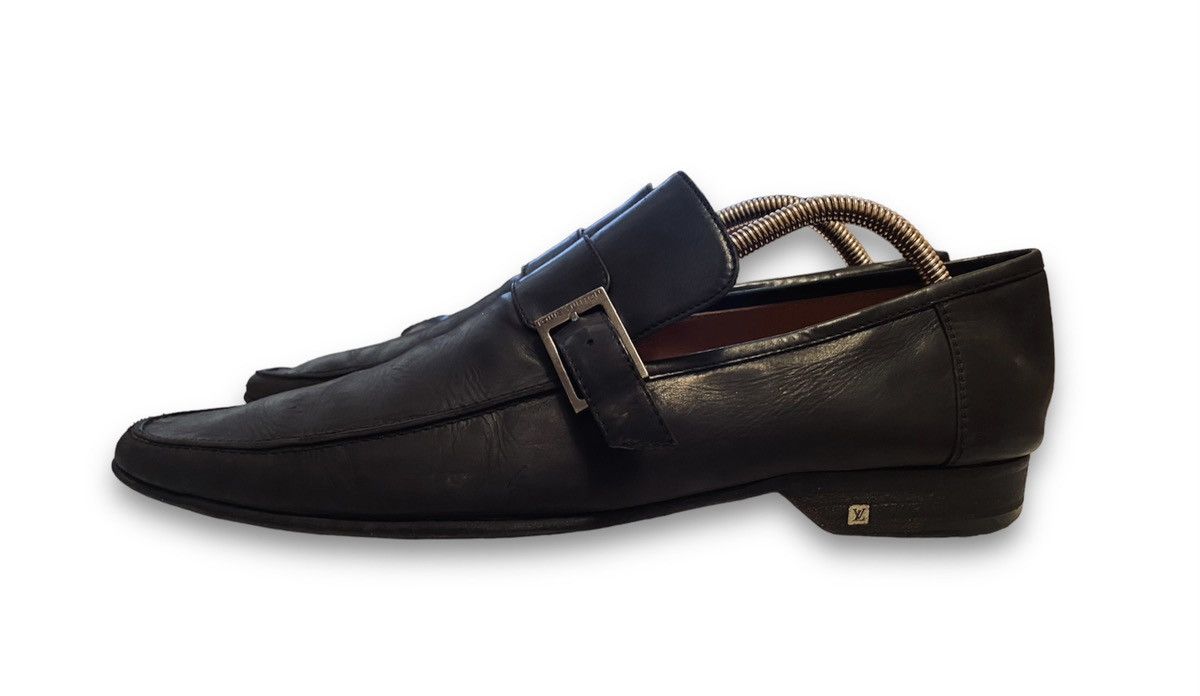 Louis Vuittons Mens Leather Derby Oxford Shoes Size US 9 - 6