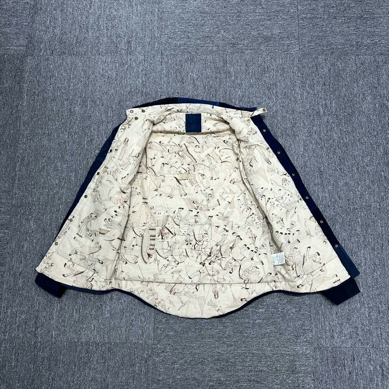 Visvim WMV Vintage Fabric Patchwork Cotton Jacket - 3