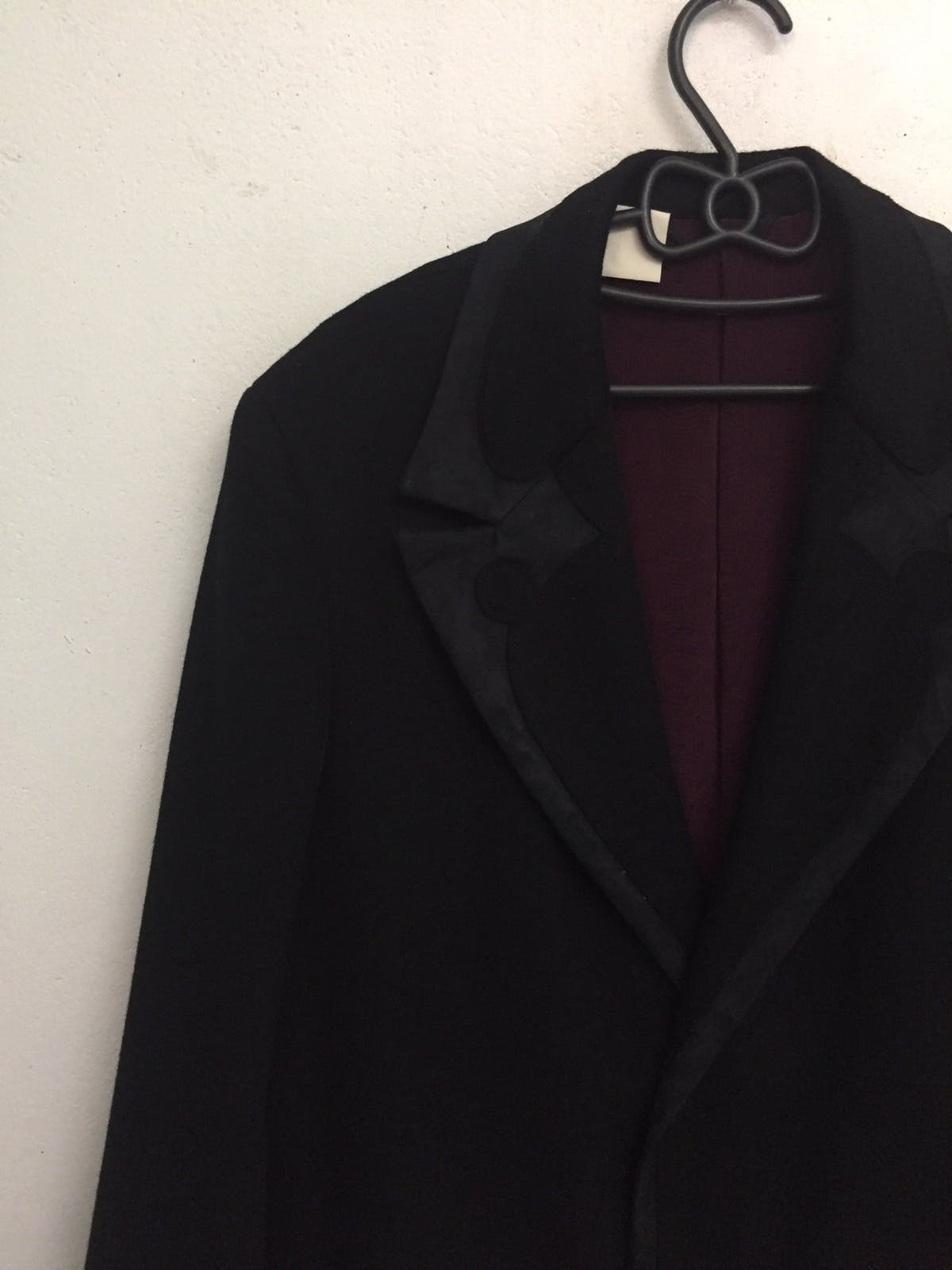 N.Hoolywood Turfting Stitch Double Collar Long Jacket Coat - 4