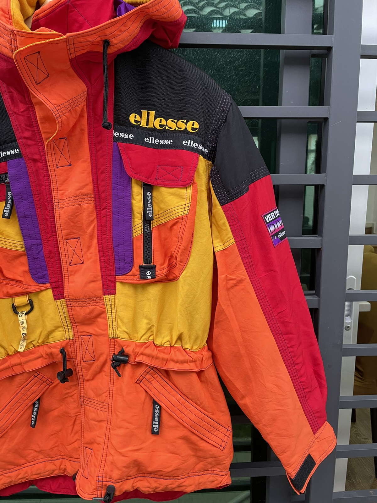 ellesse orange jacket