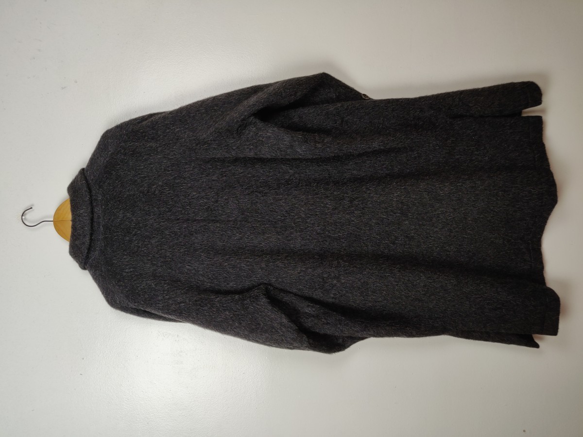 Archival Clothing - Archival Wool Long Coat Heavy Jacket - 10