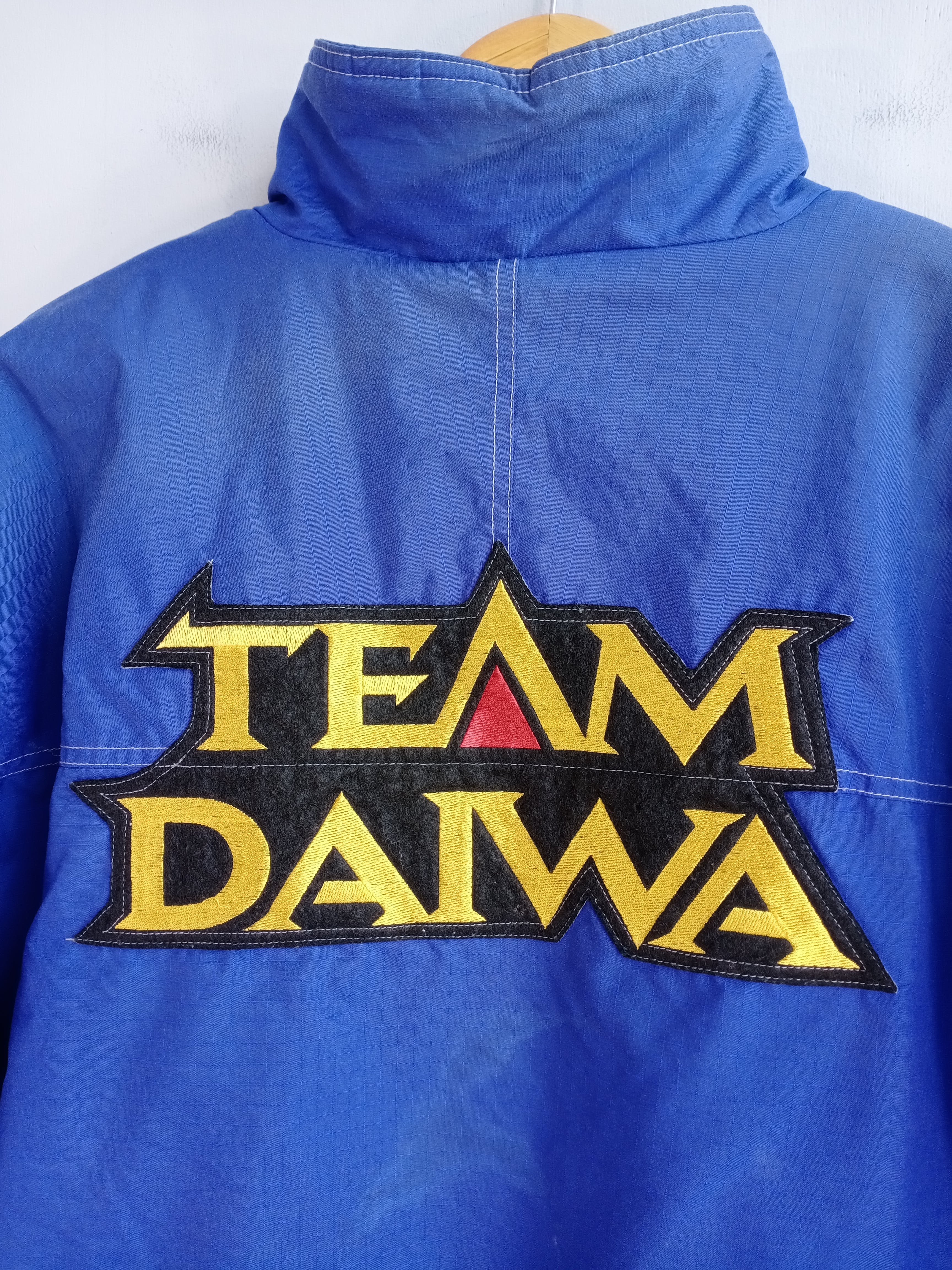 💥RARE💥Vintage 90s Team Daiwa Fishing Bomber Jacket - 2
