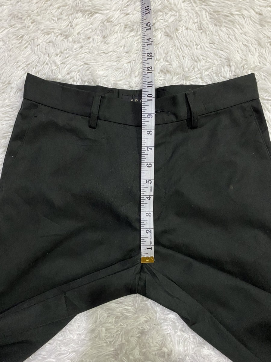 A.P.C Vintage Black Polyester + Cotton Pants Made in Japan - 14
