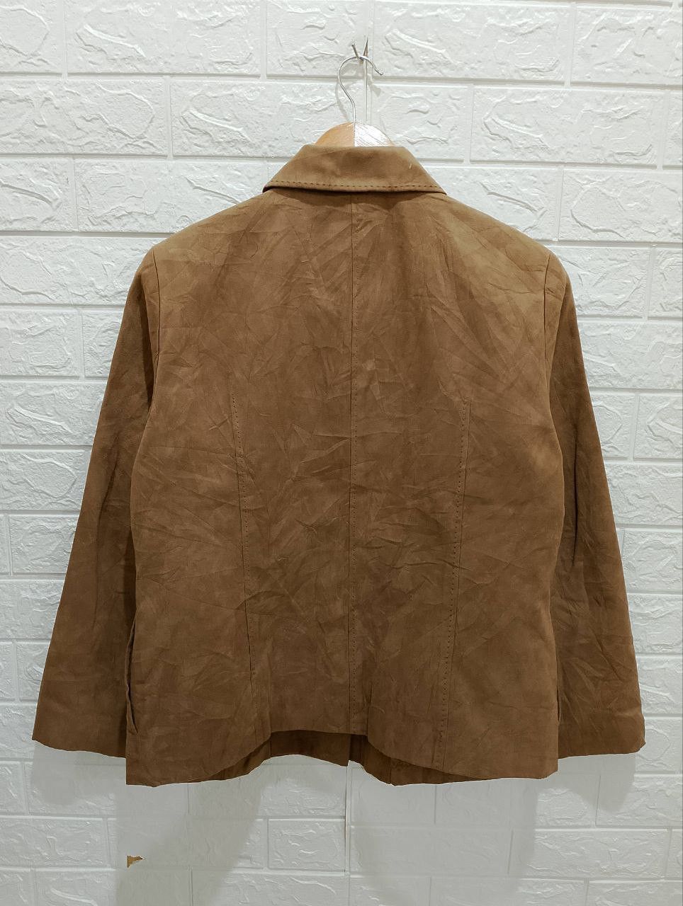 Archival Clothing - BELL AMICA Brown Japan Brand Jacket - 3