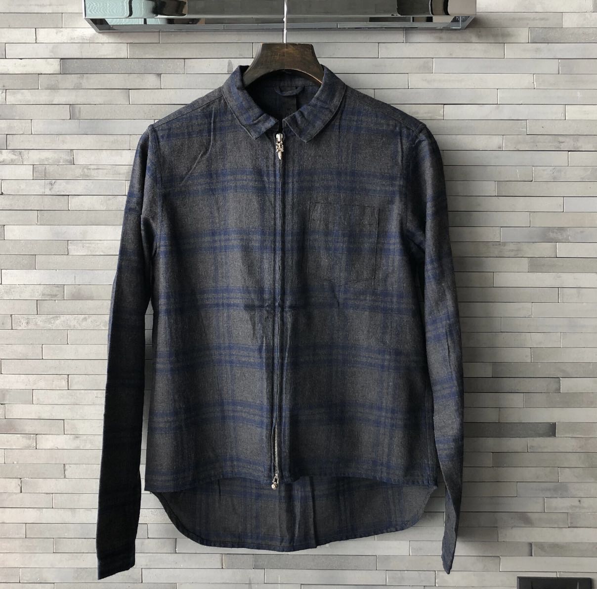 Chrome Hearts plaid shirt - 1