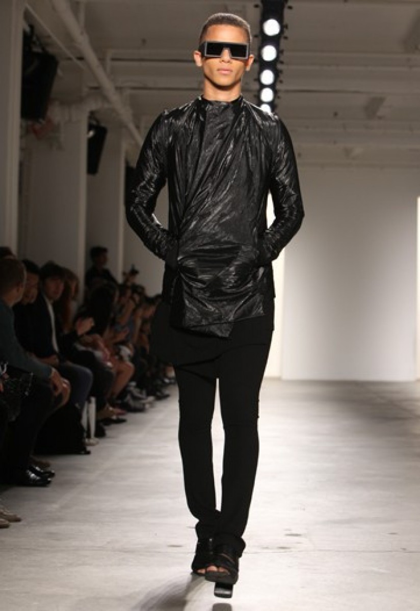 Rad Hourani - Black jacket-vest SS12.Like Julius or Rick Owens - 1