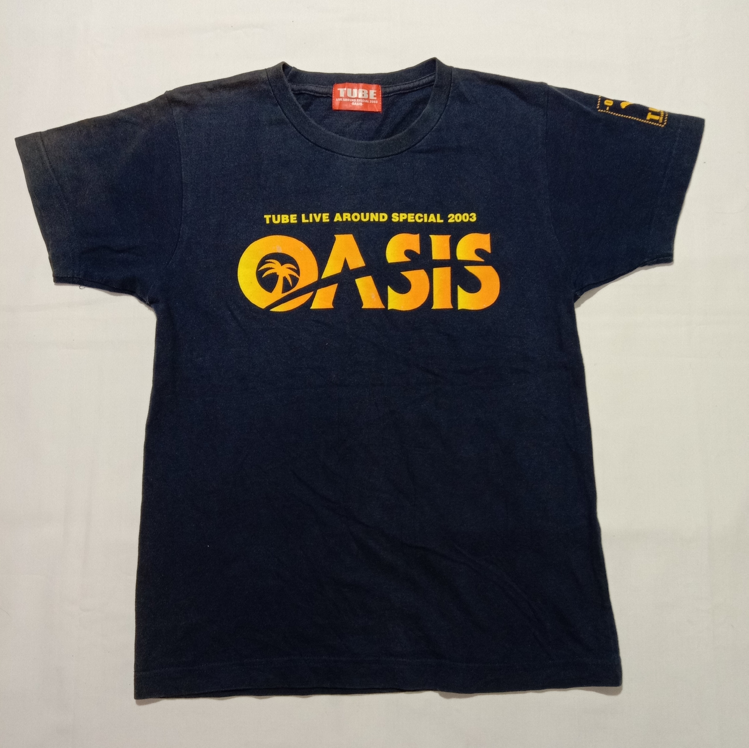 Vintage - Rare Oasis 2003 Britpop Band Tees Tube Live Around Special - 1