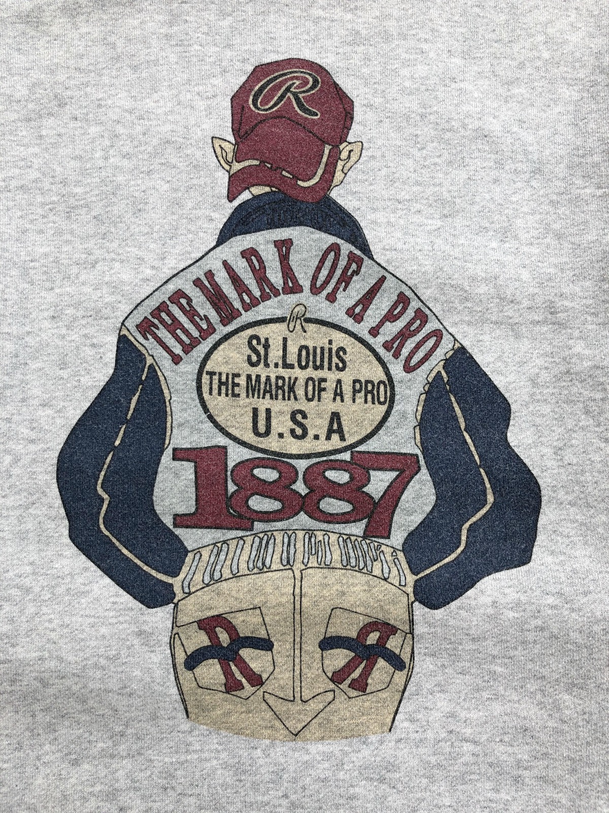 Vintage - Vintage Rawlings St. Louis The Mark Of A Pro Sweatshirt - 3