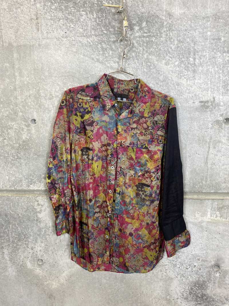 COMME DES GARCONS X OLLEBOREBLA JAPAN 2012 PRINTED SHIRT - 1