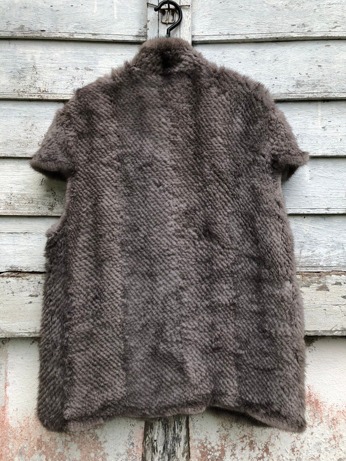 Mink Fur Coat - Fluffy and Comfort Saga Mink Ranched Mink Vest - 3