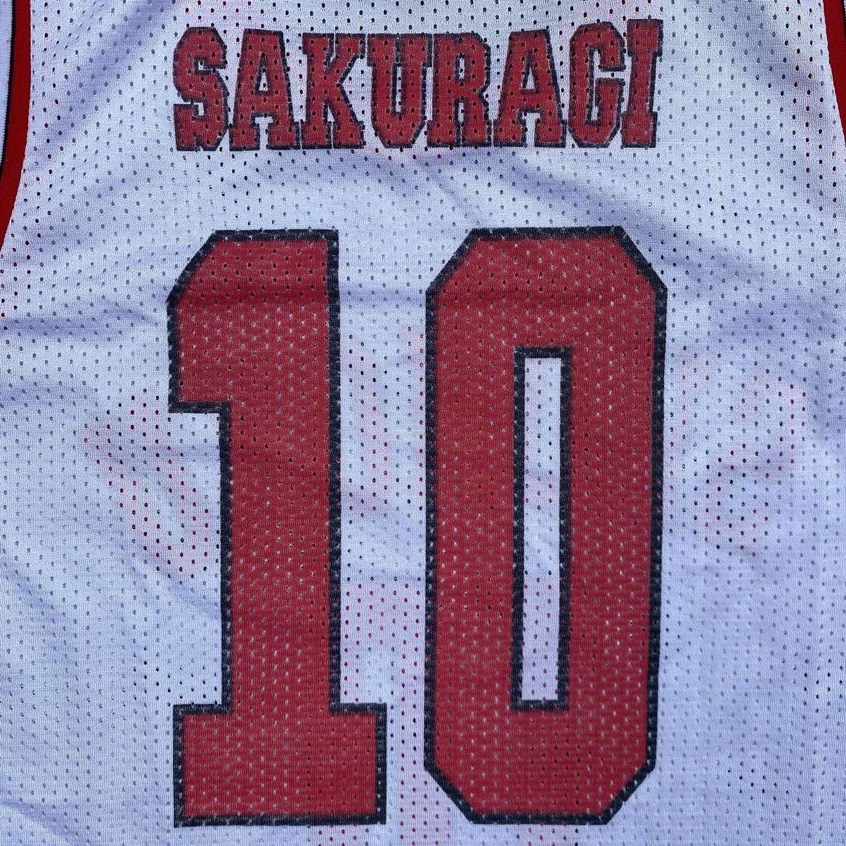 Vintage Slam Dunk Shohoku Sakuragi 10 Jersey - 6