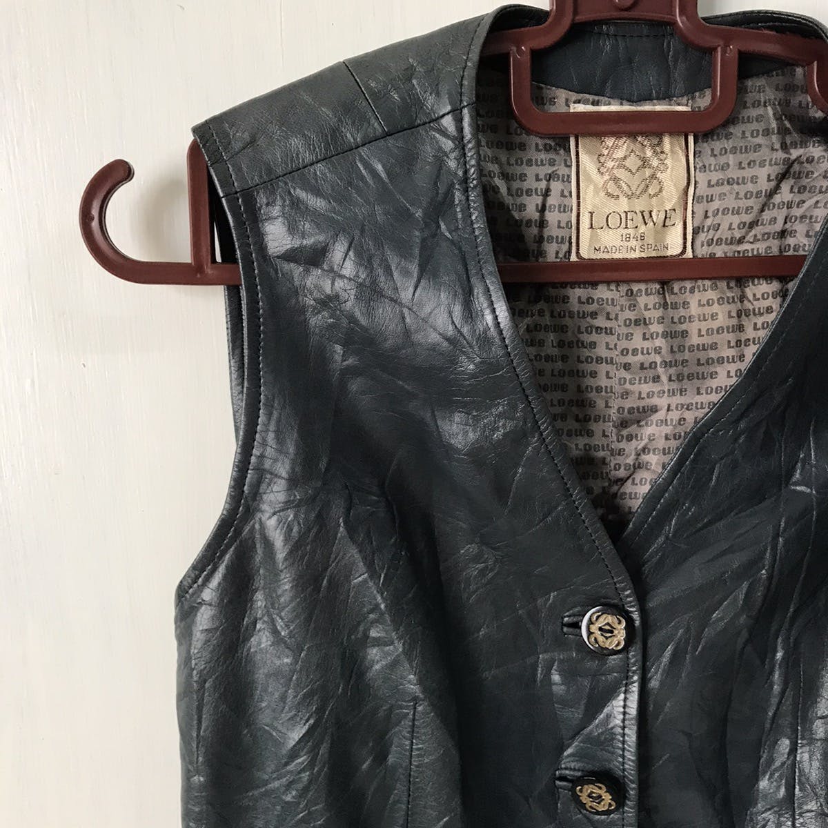💥Loewe Leather Vest - 3