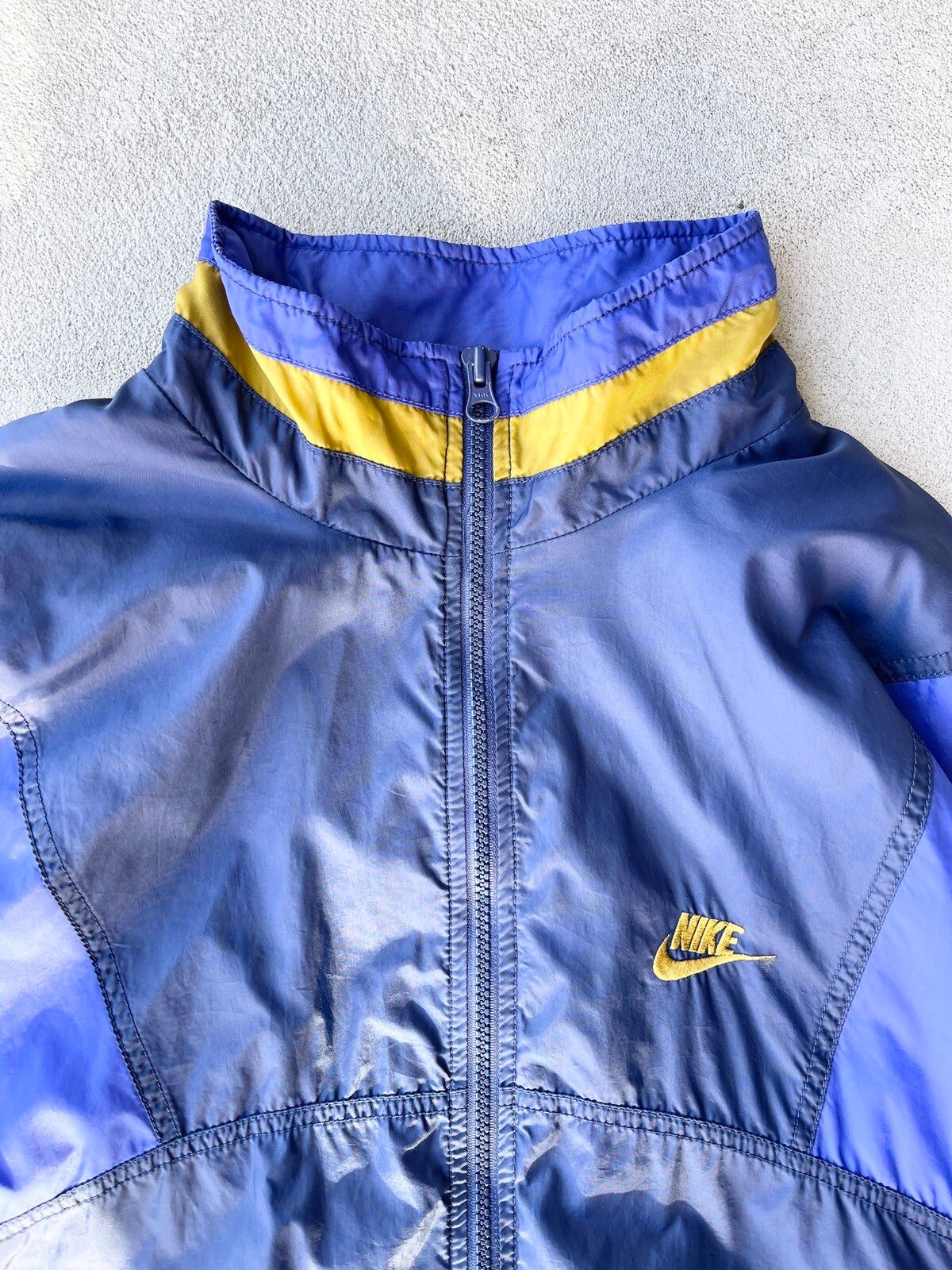 STEAL! 1990s Nike Lakers Windbreaker Track Jacket (L) - 2