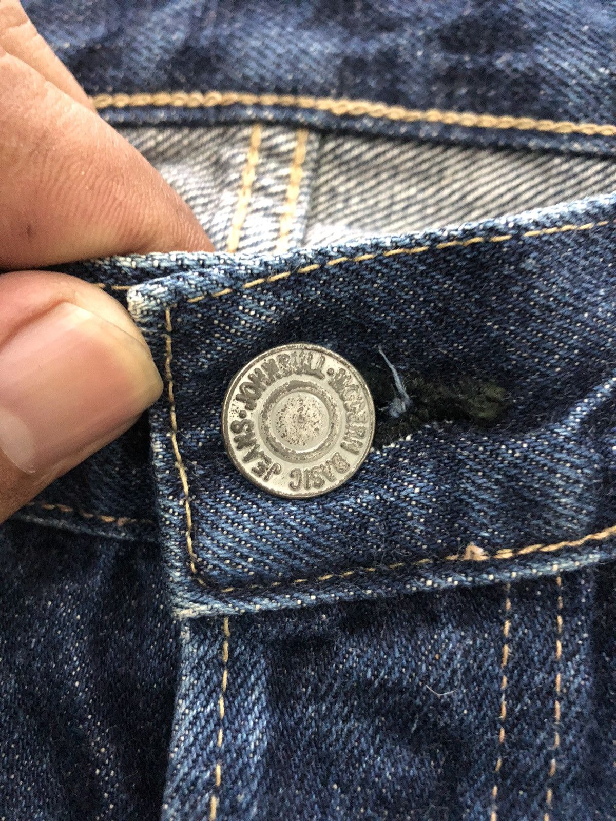 John Bull Selvedge Donut Button Denim - 7