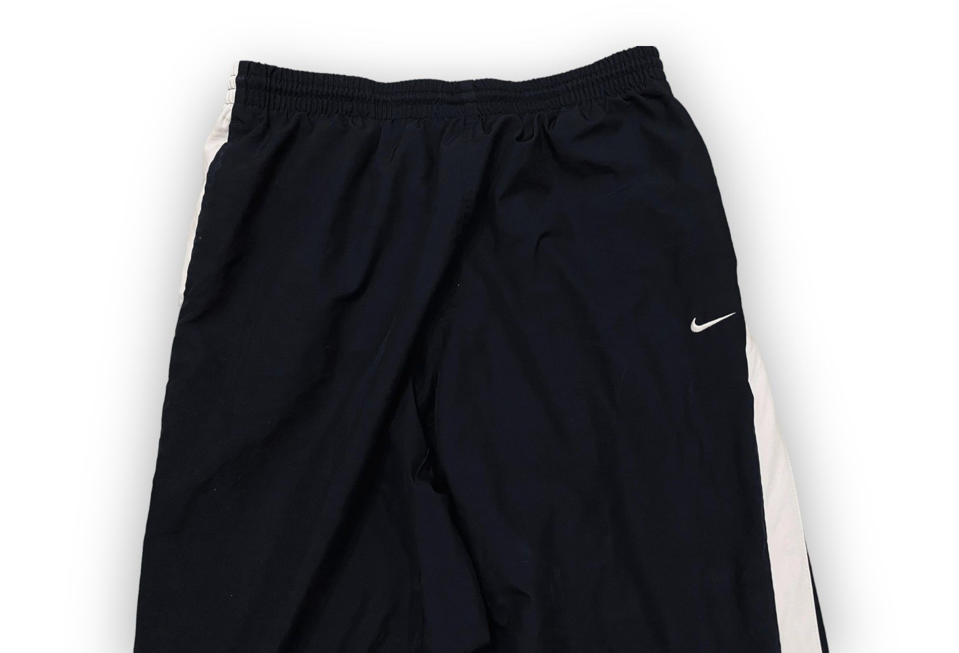 Nike Track Pants Y2K Black Side Stripe Men's L - 6