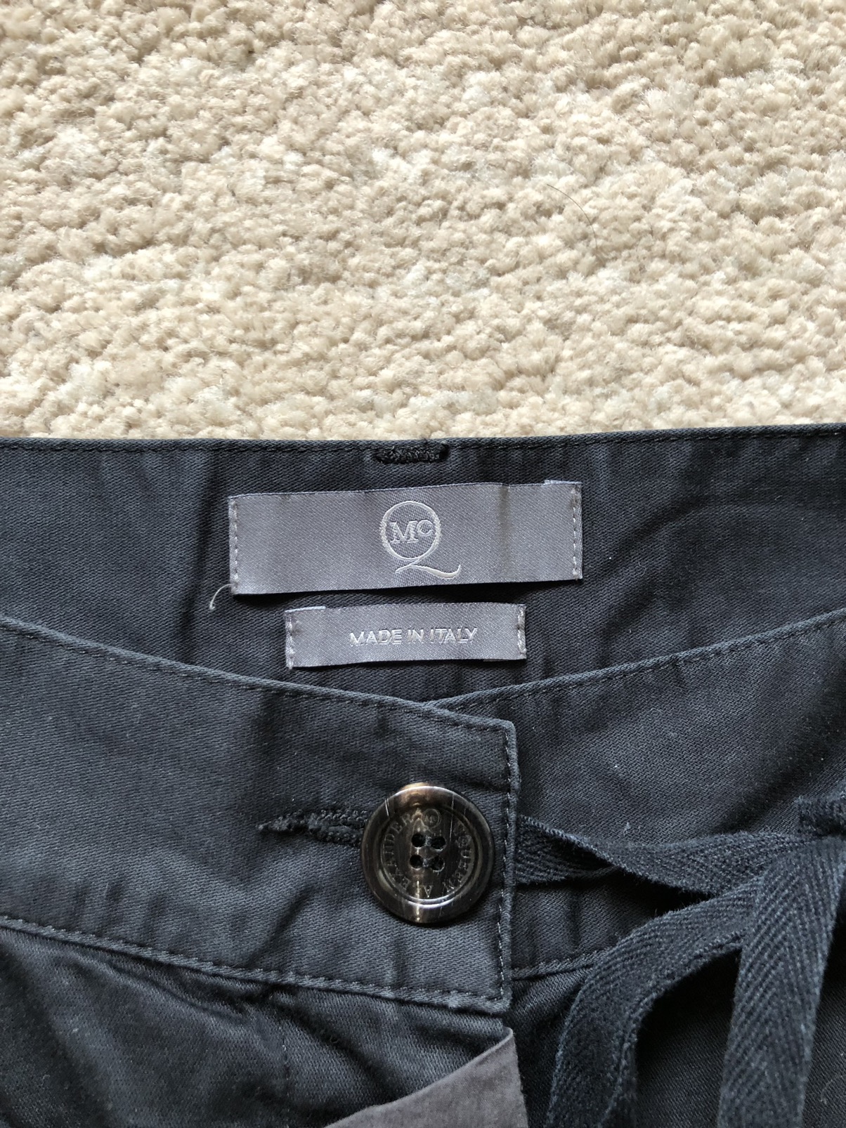 2000s Alexander Mcqueen Reconstruct Ankle Length Cargo Pant - 6