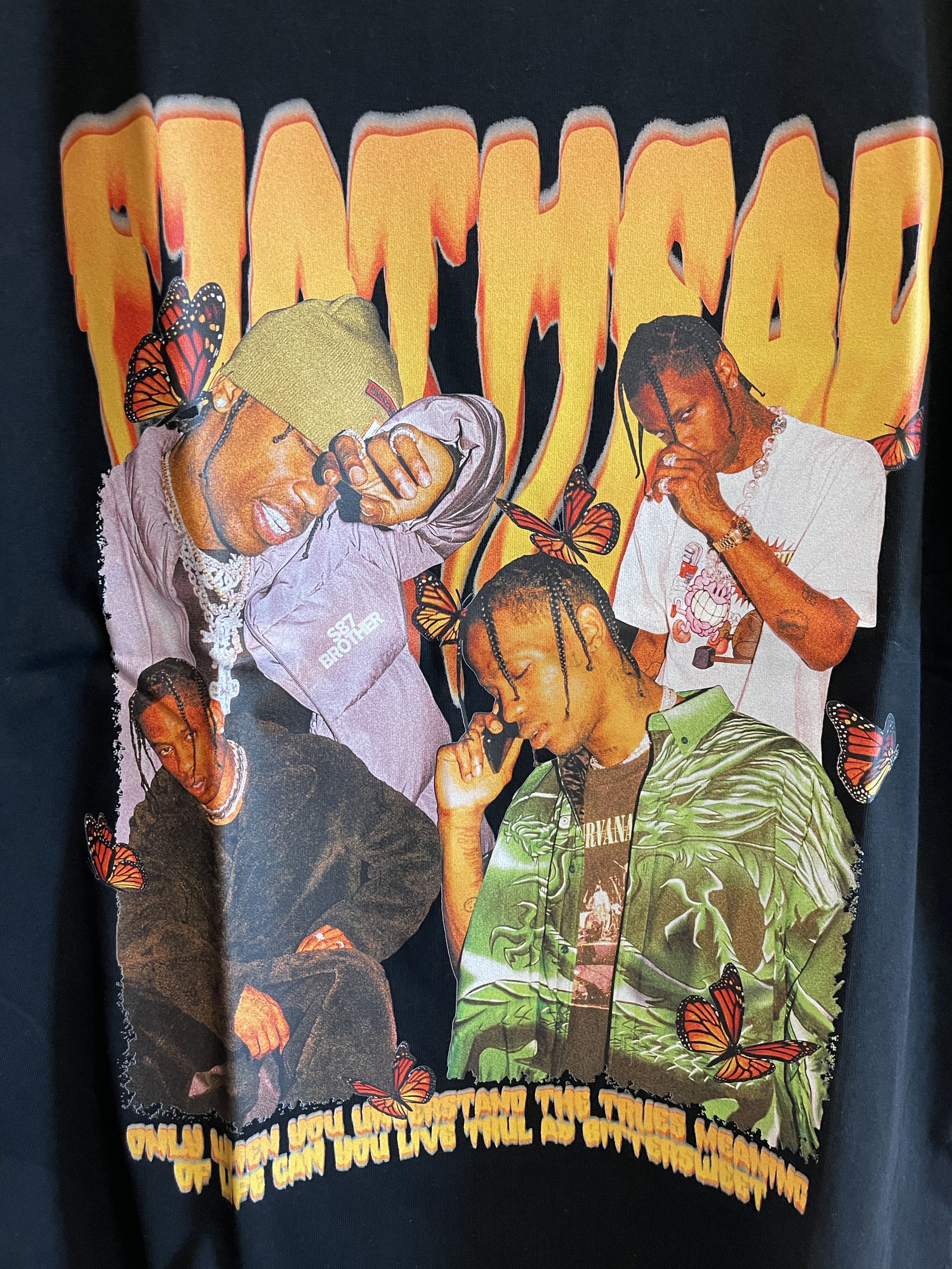 Japanese Brand - STEAL! Travis Scott La Flame Tee - 2