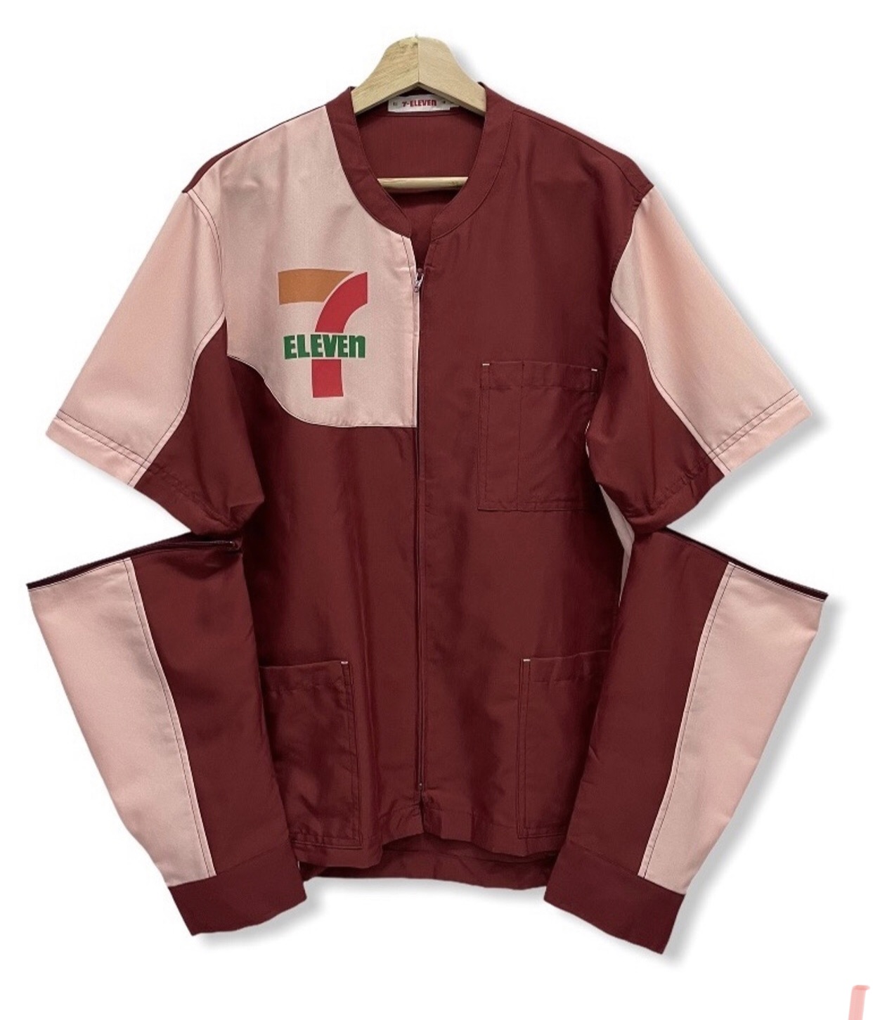 🇯🇵 Vintage 90s 7-Eleven Uniform Workers Collection Shirts - 2