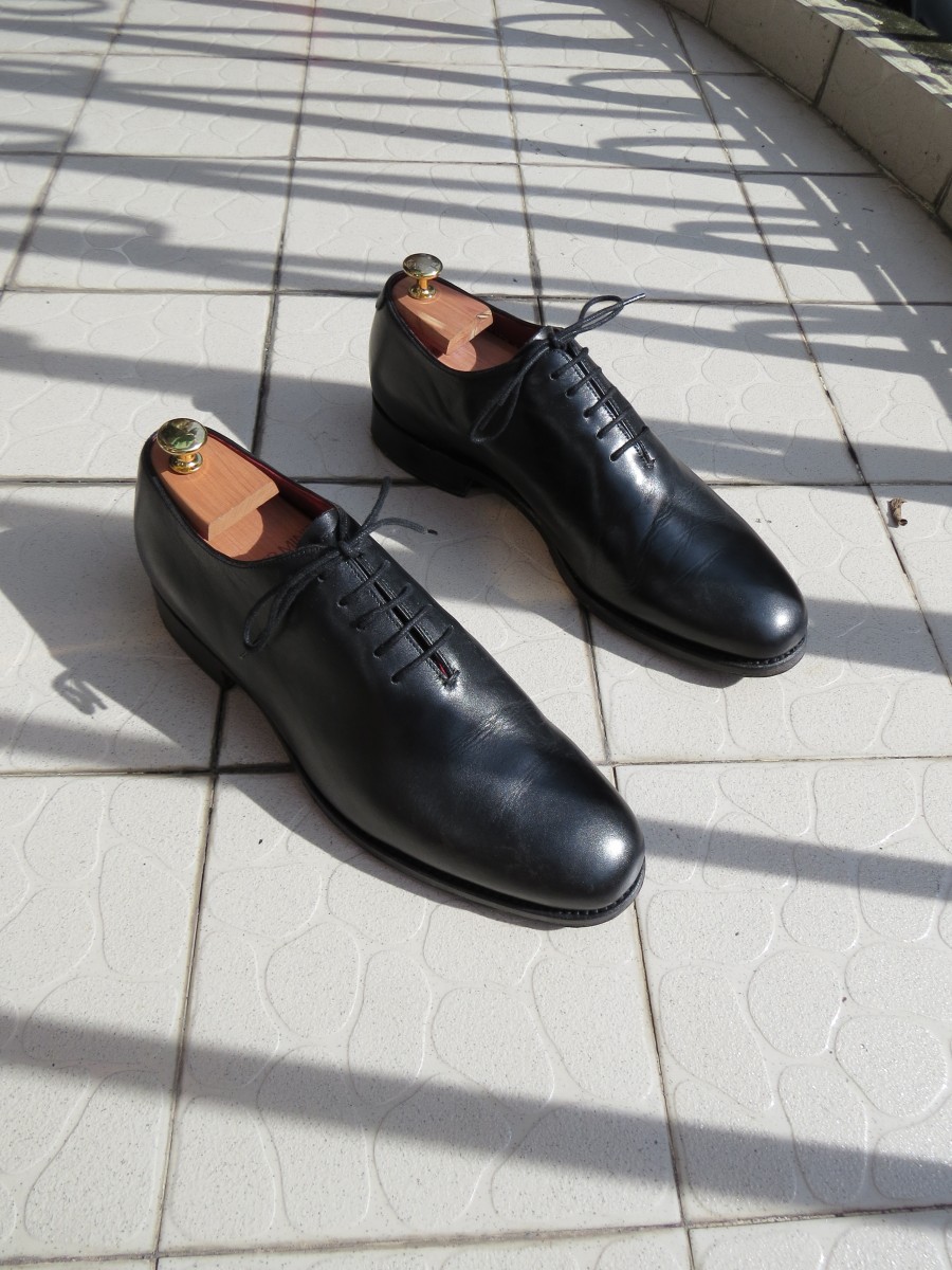 Barker - Wholecut French Calf Oxfords - 3