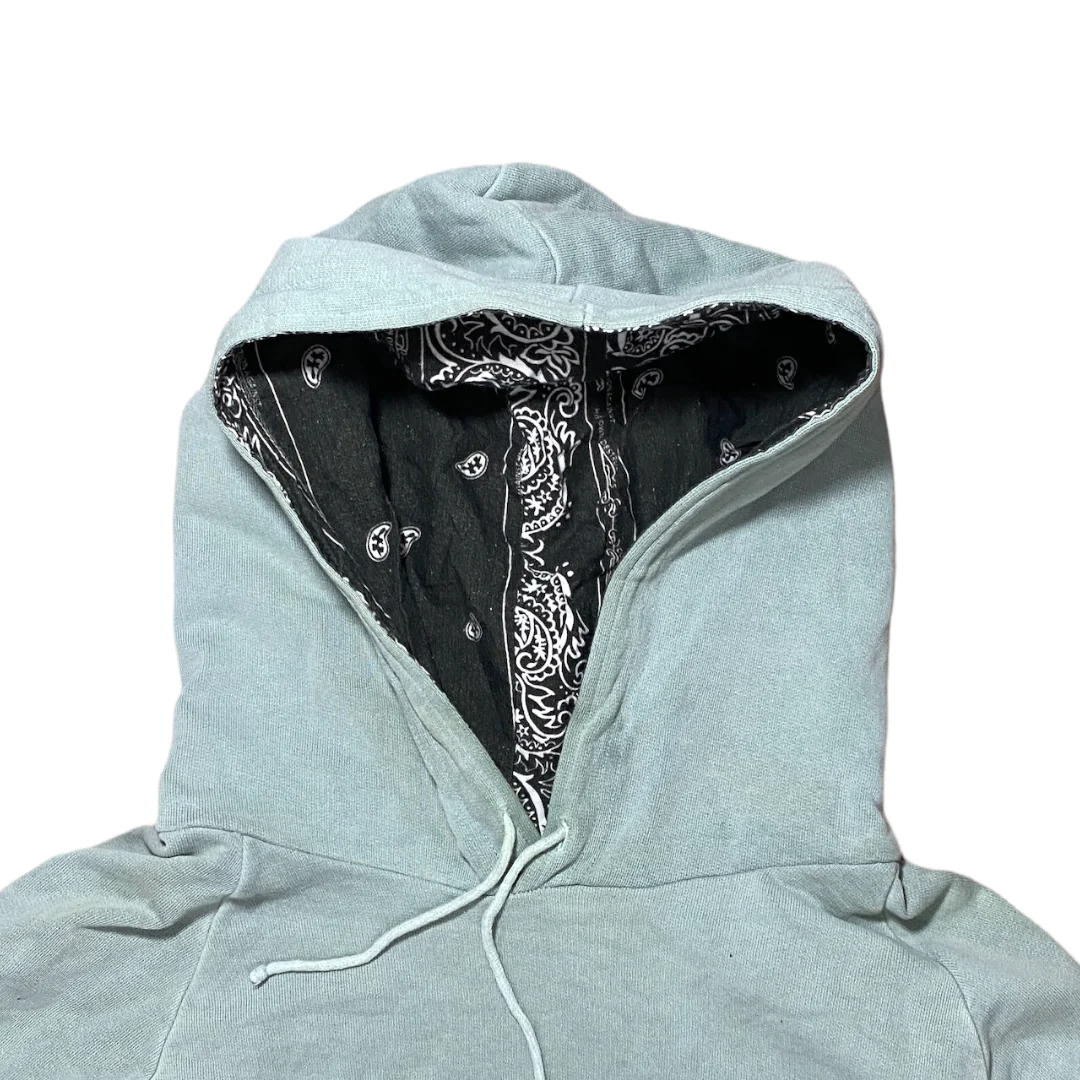 Raf Simons Paisley Detailed Hoodie AW04-05 “Waves” - 2