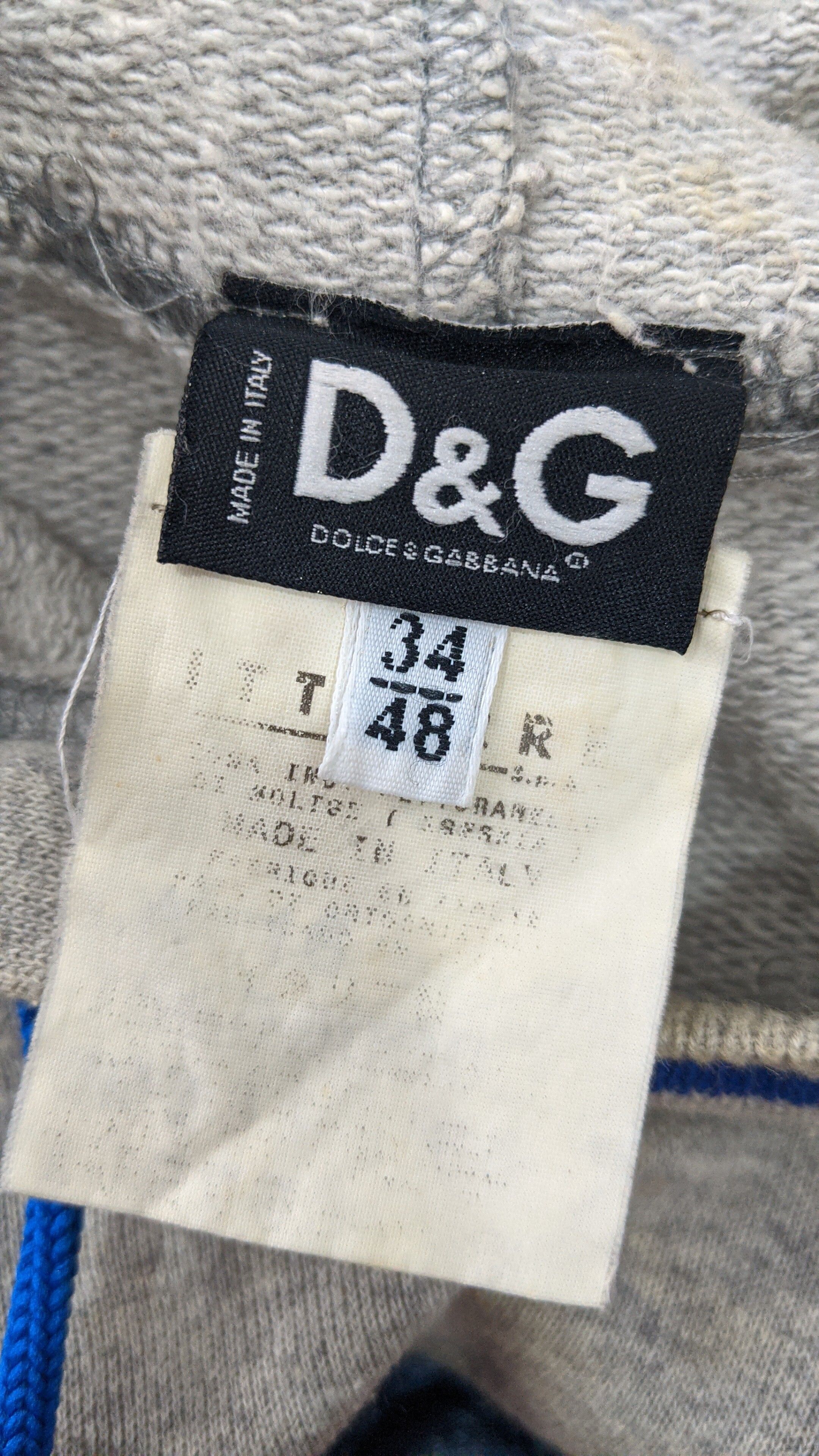 Dolce & Gabbana D&G Jeans denim Hoodie sweater - 4