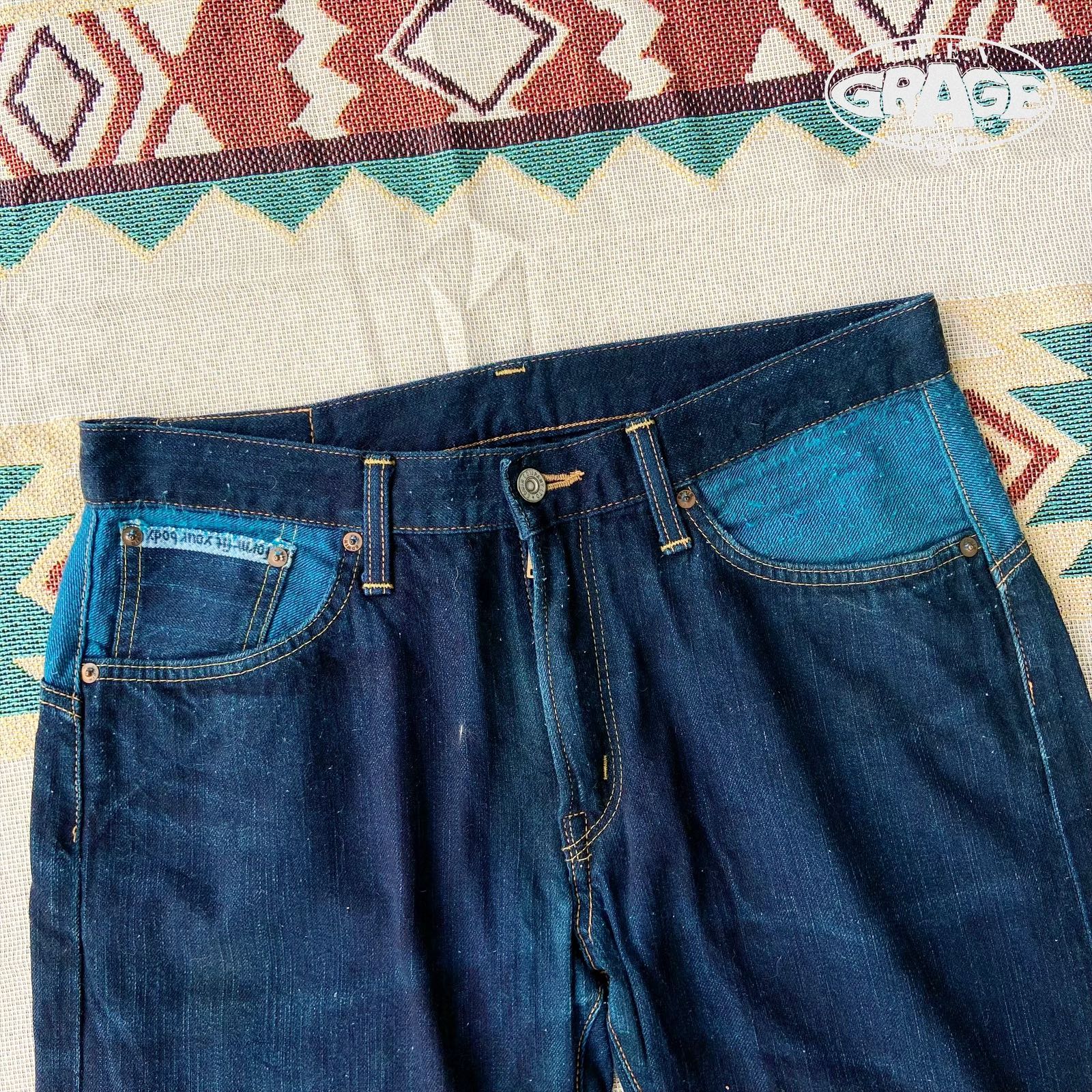 EDWIN Jeans Selvedge Grand Blue Deep Indigo - 2