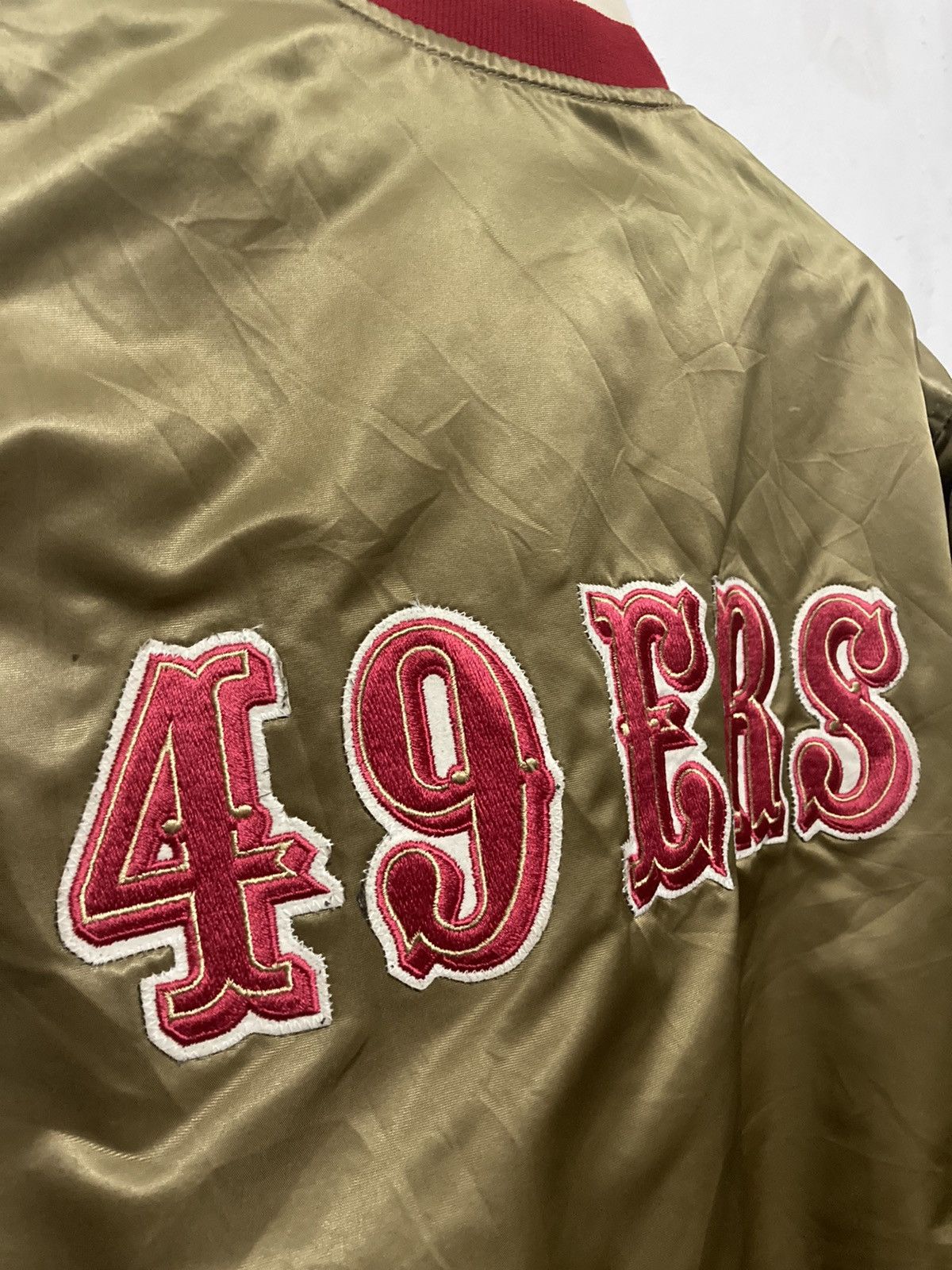Vintage Rare Starter SF 49ers Satin Jacket - 16