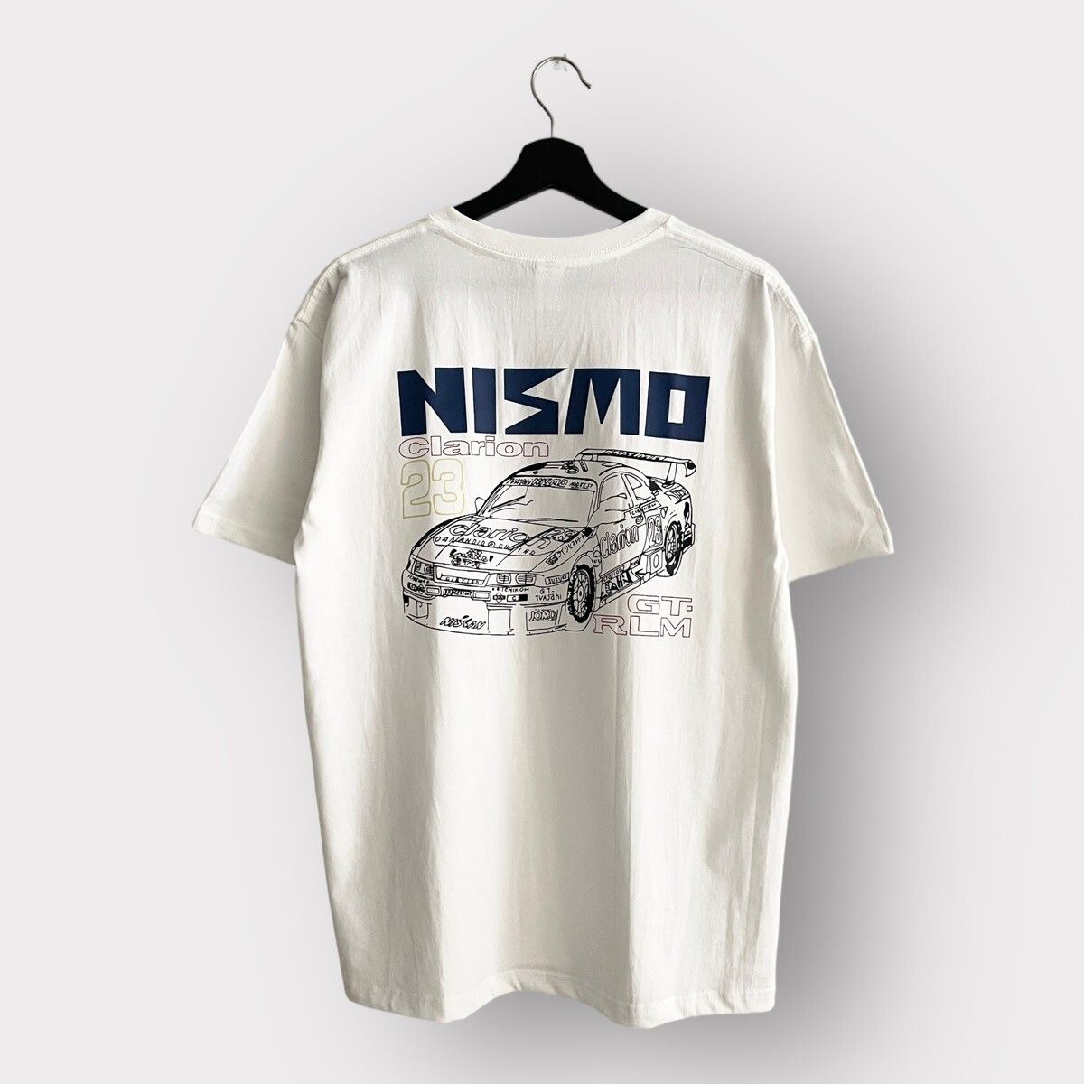 Vintage - STEAL! 2000s Japan NISMO CLARION GT-R LM '95 Tee (L) - 2
