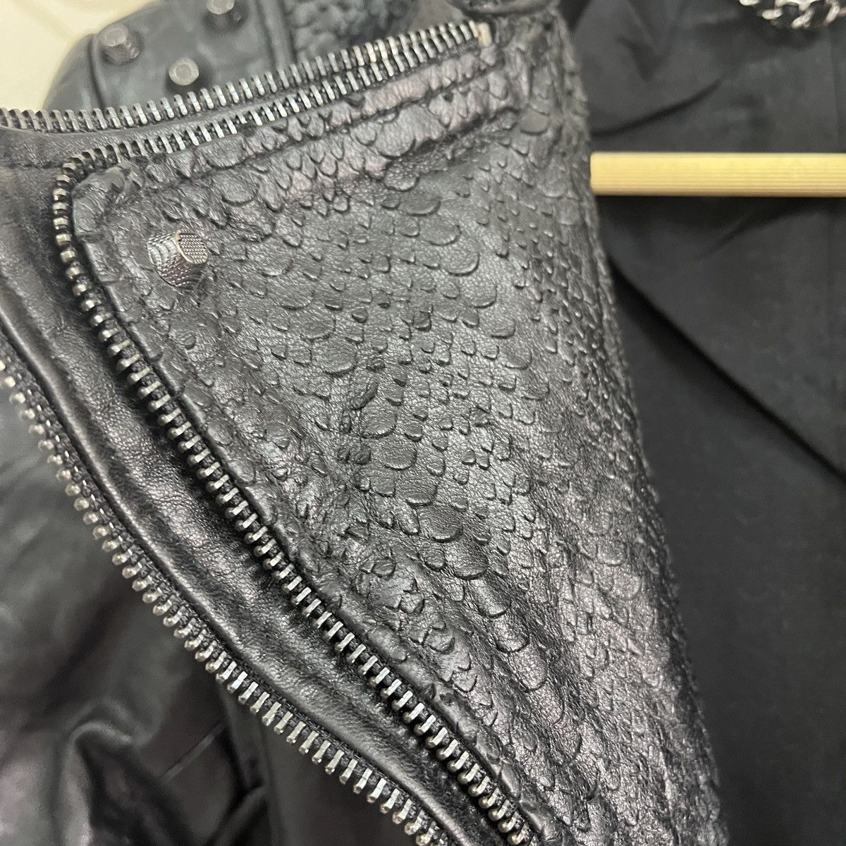 Seditionaries - Snake Pattern Jessi New York Biker Jacket - 8
