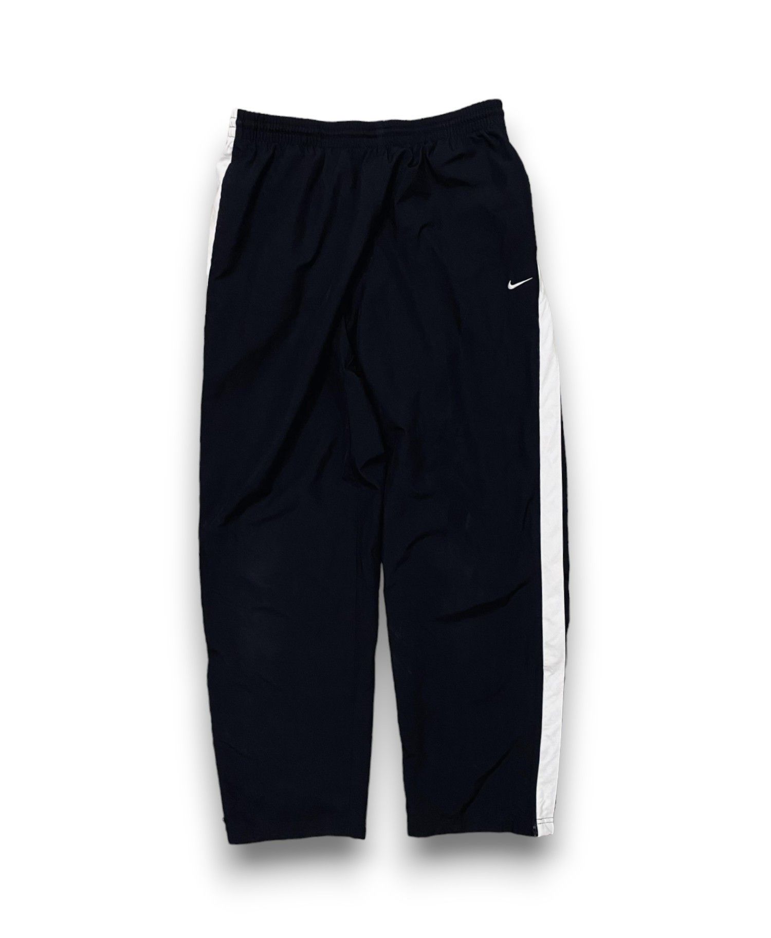 Nike Track Pants Y2K Black Side Stripe Men's L - 5
