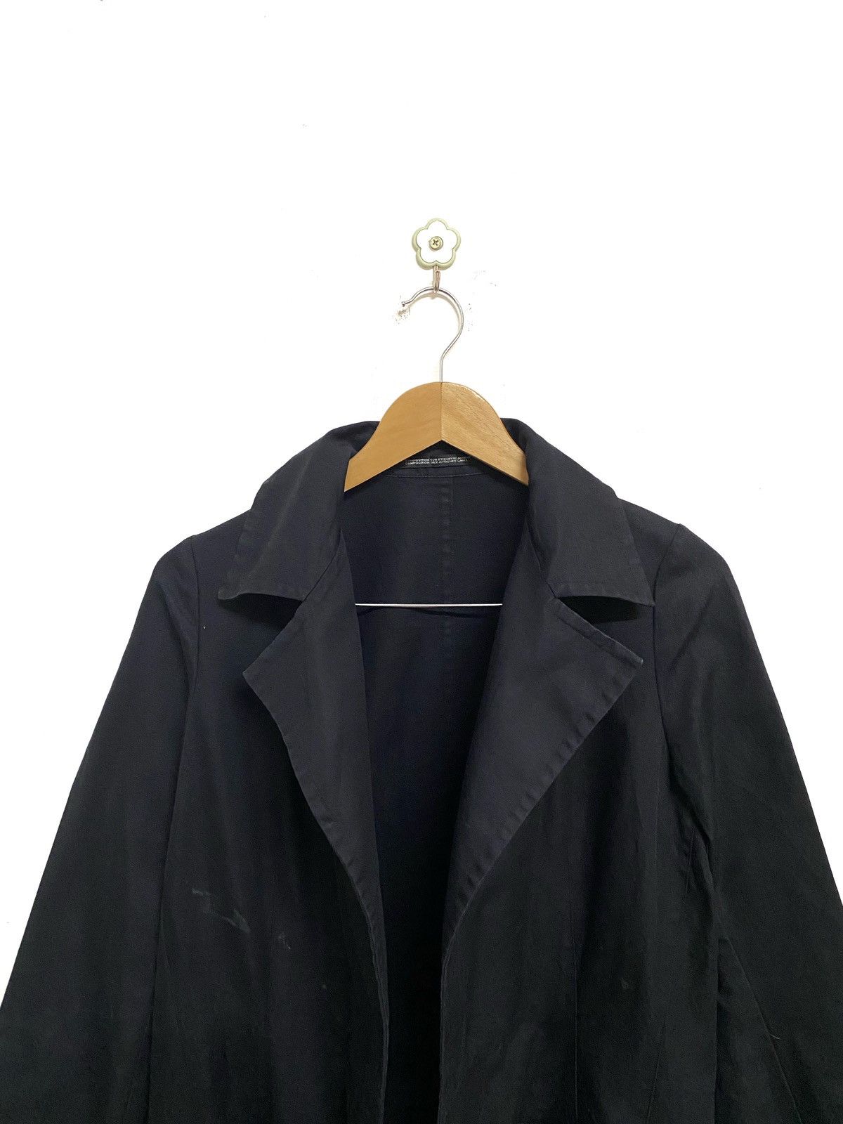 Vintage Yohji Yamamoto Y's Ramie Long Coat/ Jacket - 4