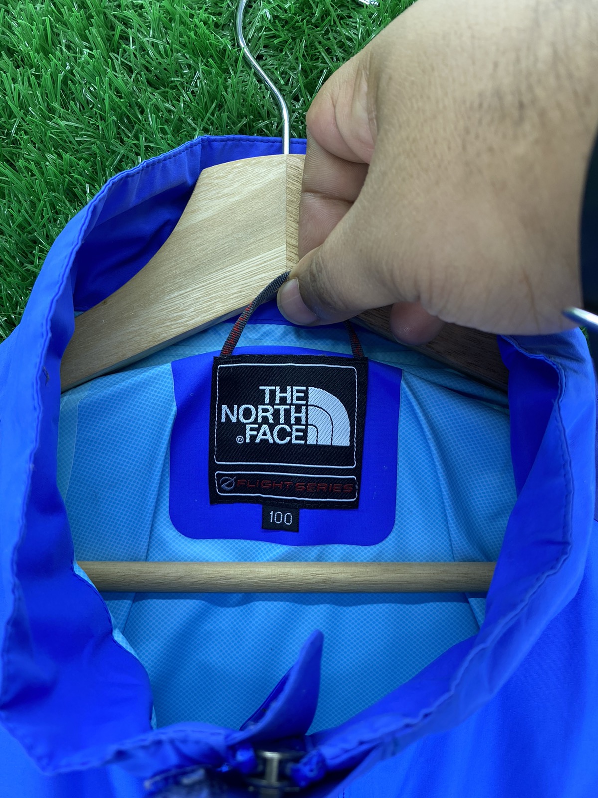 Vintage - ‼️OFFER‼️The North Face Windbreaker Jacket Blue - 3