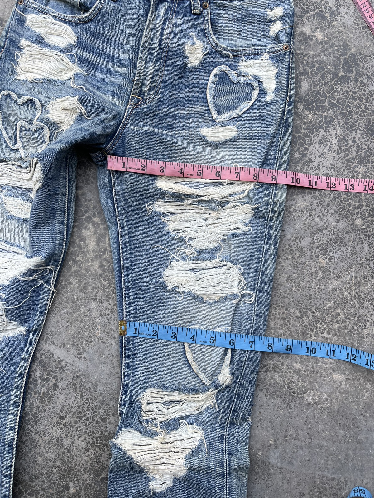 Distressed Denim - Usizex RNA awesome rugged grunge distressed denim - 14