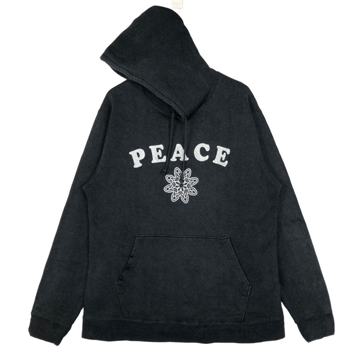 Vintage Phatee Wear Peace Logo Hoodie - 1