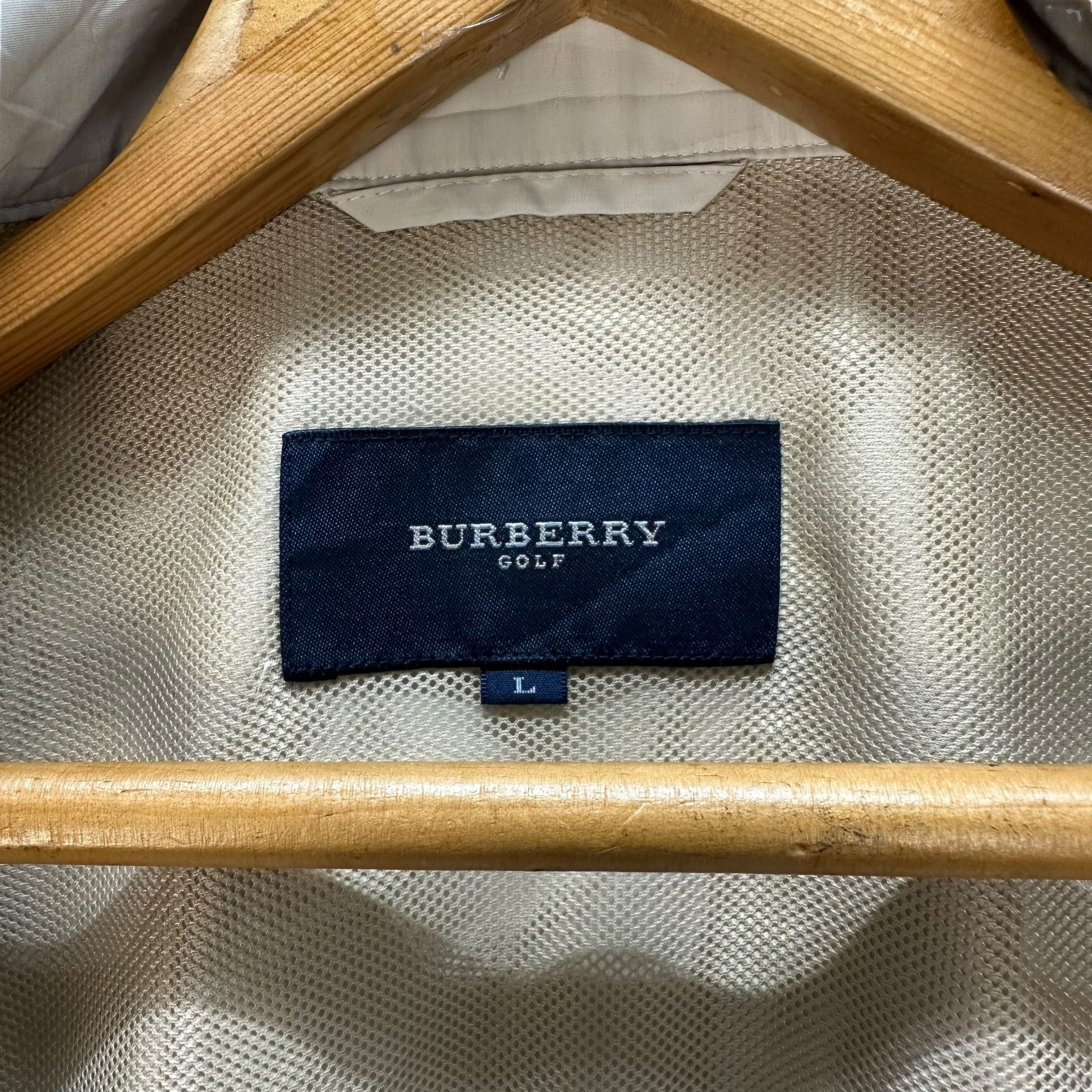 BURBERRY GOLF BEIGE JACKET #9085-55 - 7