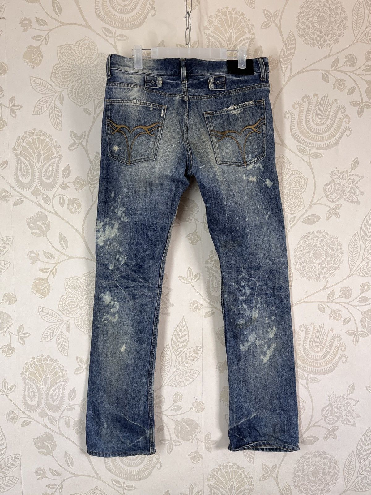 Ripped Style Jack Rose Distressed Denim Vintage - 2