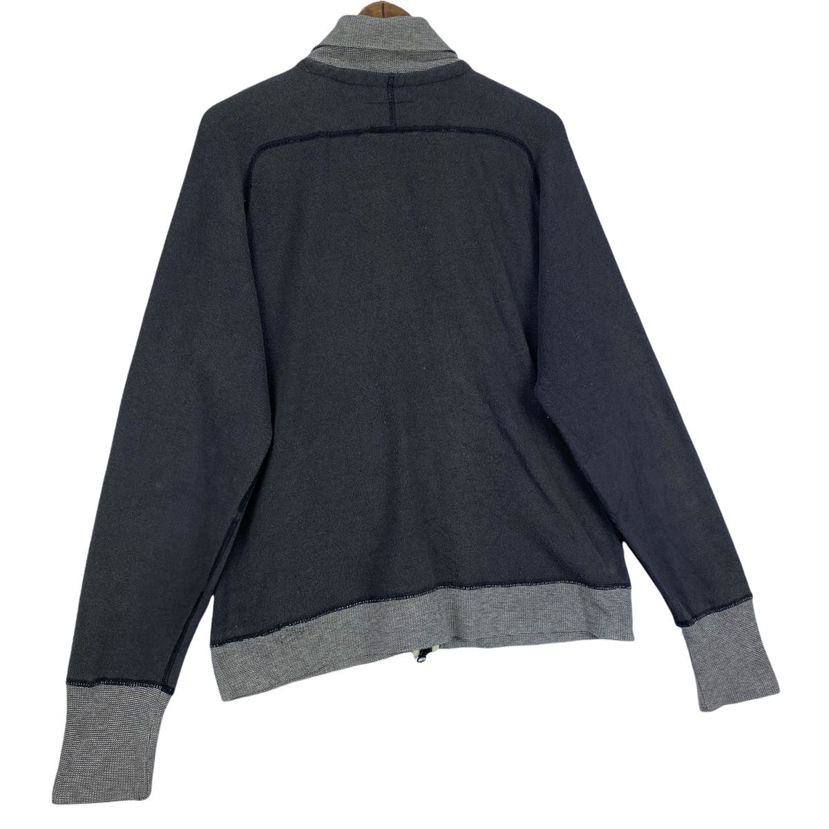 Nanamica Full Zip Shawl Collar Sweater Jacket - 7